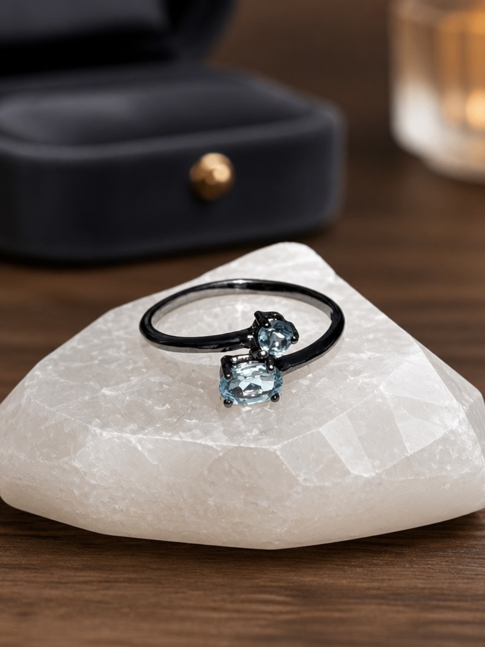 NEW! Blue Topaz Ring